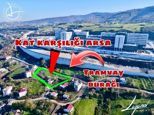 Şehir Hastanesi ve Tramvay Durağına Cephe kat karşılığı